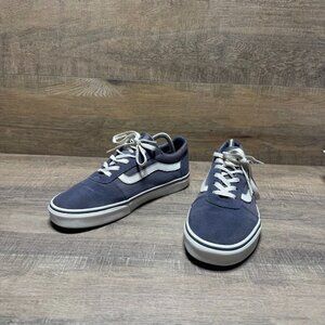 Vans Old Skool Blue Granite Suede/Canvas Lace Up Sneakers Women's Size 11